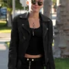 Miley Cyrus Leather Jacket
