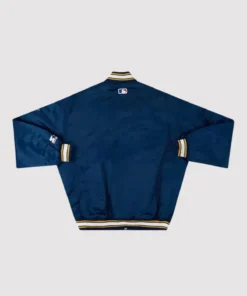 Milwaukee Brewers 1994-99 Blue Varsity Jacket