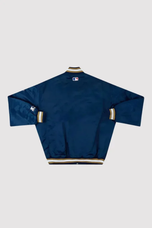Milwaukee Brewers 1994-99 Blue Varsity Jacket