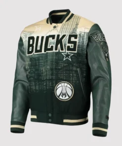 Milwaukee Bucks NBA Finals Champs Varsity Jacket