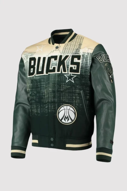 Milwaukee Bucks NBA Finals Champs Varsity Jacket