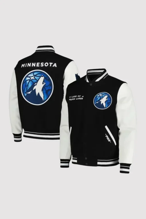 Minnesota Timberwolves City Edition Varsity Jacket
