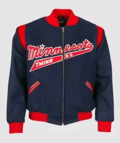 Minnesota Twins 1965 Blue Varsity Jacket