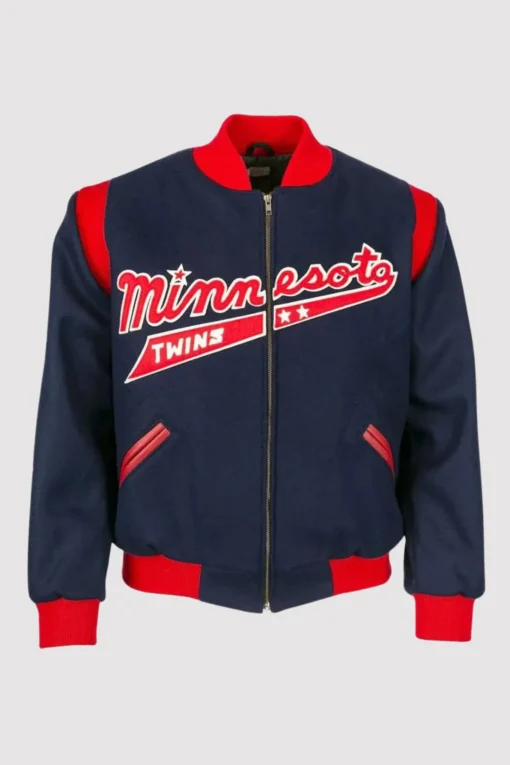 Minnesota Twins 1965 Blue Varsity Jacket