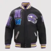 Minnesota Vikings Mashup Varsity Jacket