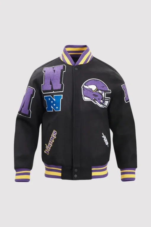 Minnesota Vikings Mashup Varsity Jacket