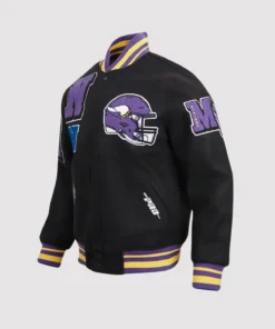 Minnesota Vikings Mashup Varsity Jacket