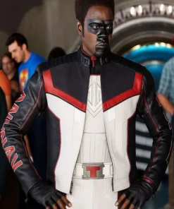 Mister Terrific Superman 2025 Leather Jacket