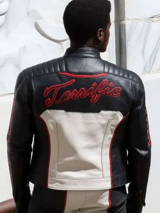Mister Terrific Superman 2025 Leather Jacket