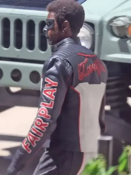 Mister Terrific Superman 2025 Leather Jacket