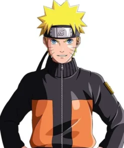 Naruto Shippuden Uzumaki Leather Jacket