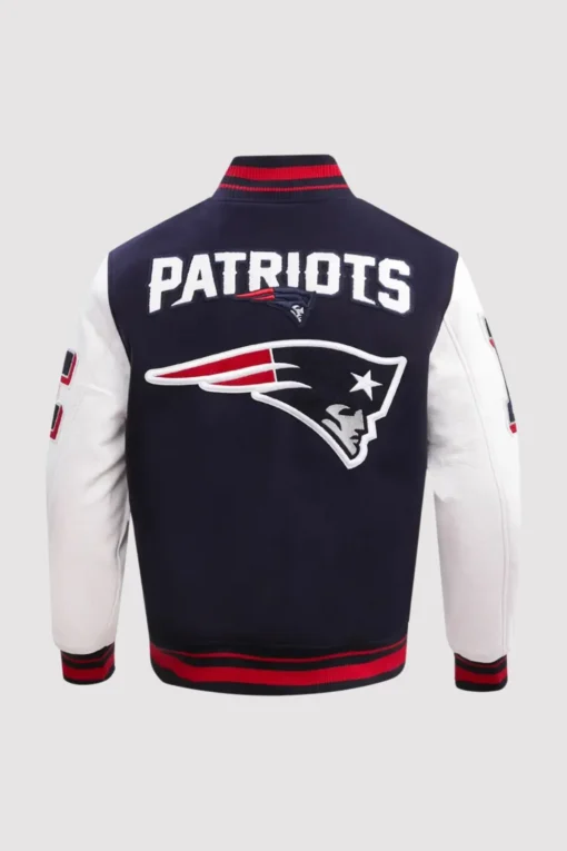 New England Patriots Mashup Varsity Jacket