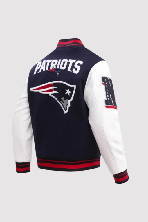 New England Patriots Mashup Varsity Jacket