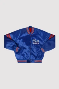 New York Giants 1990s Satin Varsity Jacket
