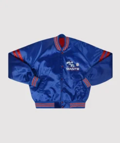 New York Giants 1990s Satin Varsity Jacket