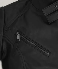 Nina Dobrev Leather Jacket