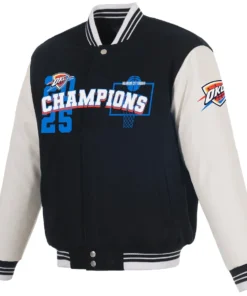 Oklahoma City Thunder 2025 NBA Finals Champions Jacket