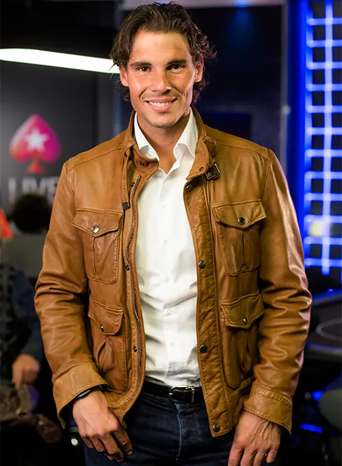 Rafael Nadal Leather Jacket