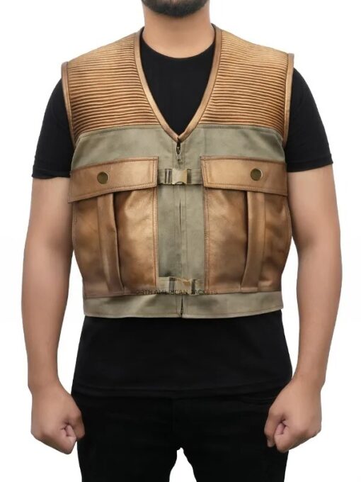 Ryan Gosling The Fall Guy 2024 Brown Vest