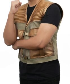Ryan Gosling The Fall Guy 2024 Brown Vest