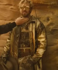 Ryan Gosling The Fall Guy Golden Coat