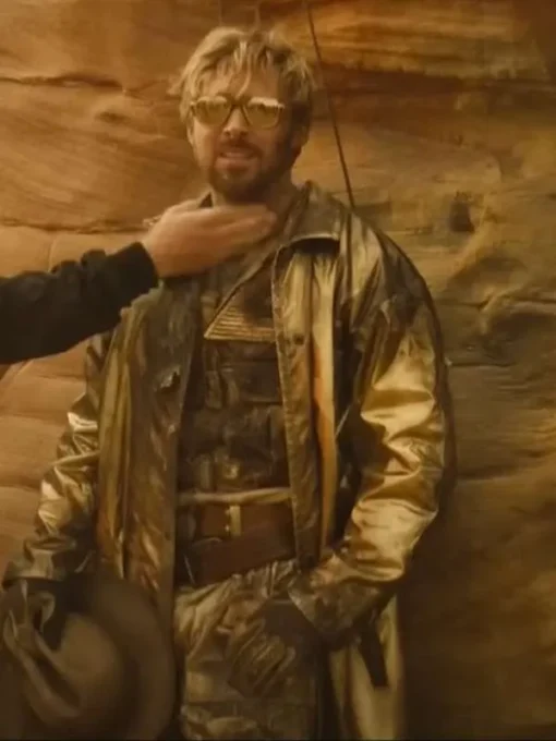 Ryan Gosling The Fall Guy Golden Coat