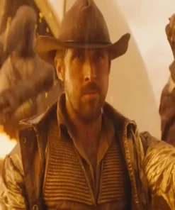 Ryan Gosling The Fall Guy Golden Coat