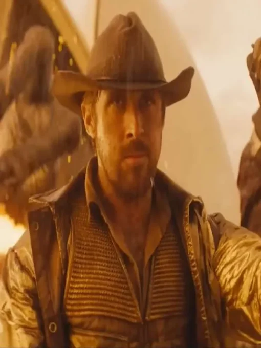 Ryan Gosling The Fall Guy Golden Coat