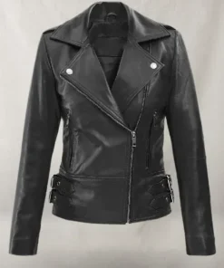 Scarlett Johansson Black Widow Leather Jacket