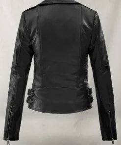 Scarlett Johansson Black Widow Leather Jacket