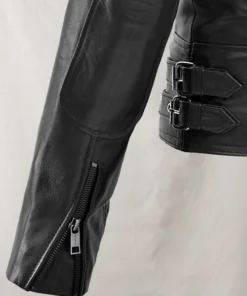 Scarlett Johansson Black Widow Leather Jacket