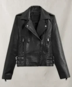 Scarlett Johansson Black Widow Leather Jacket