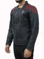 Star Trek Picard Season 3 Captain Riker Leather Jacket