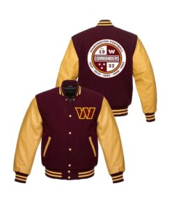 Washington Commanders Letterman Jacket
