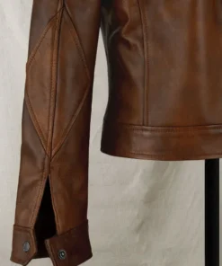 Selena Gomez Coach SS18 Leather Jacket