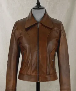 Selena Gomez Coach SS18 Leather Jacket