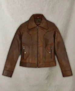 Selena Gomez Coach SS18 Leather Jacket